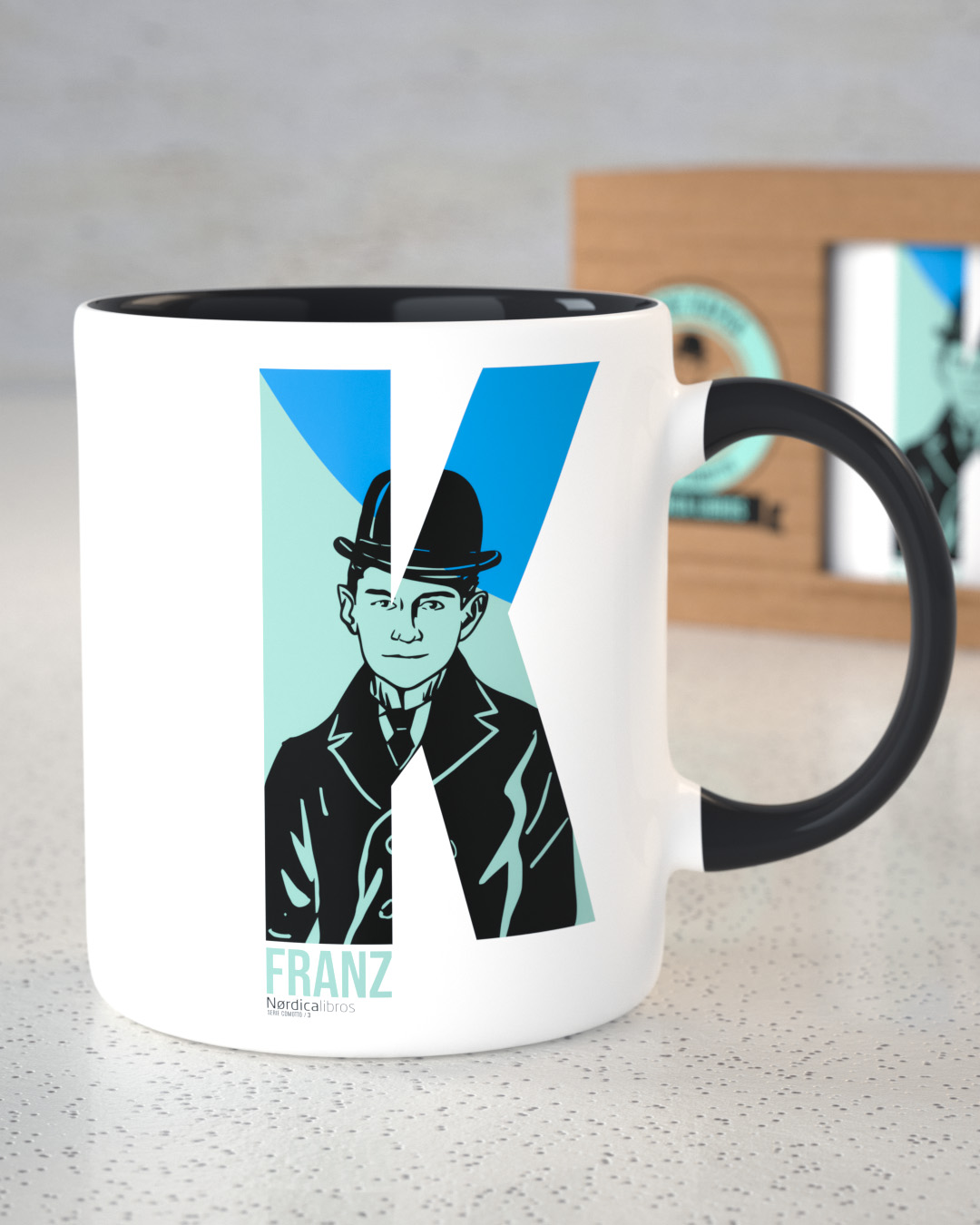 Taza Franz Kafka (serie Comotto) - Imagen 4