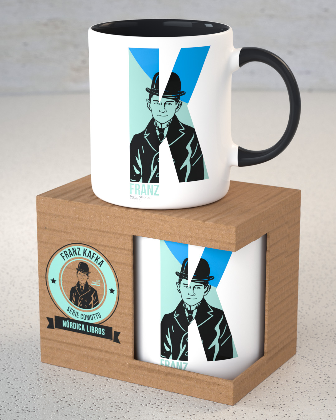 Taza Franz Kafka (serie Comotto) - Imagen 5
