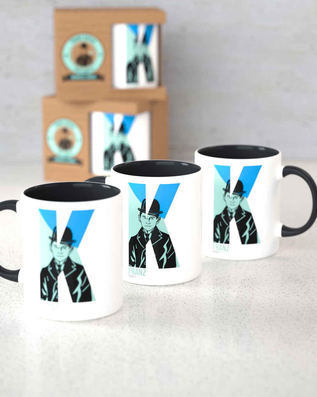 Taza Franz Kafka (serie Comotto) - Imagen 8