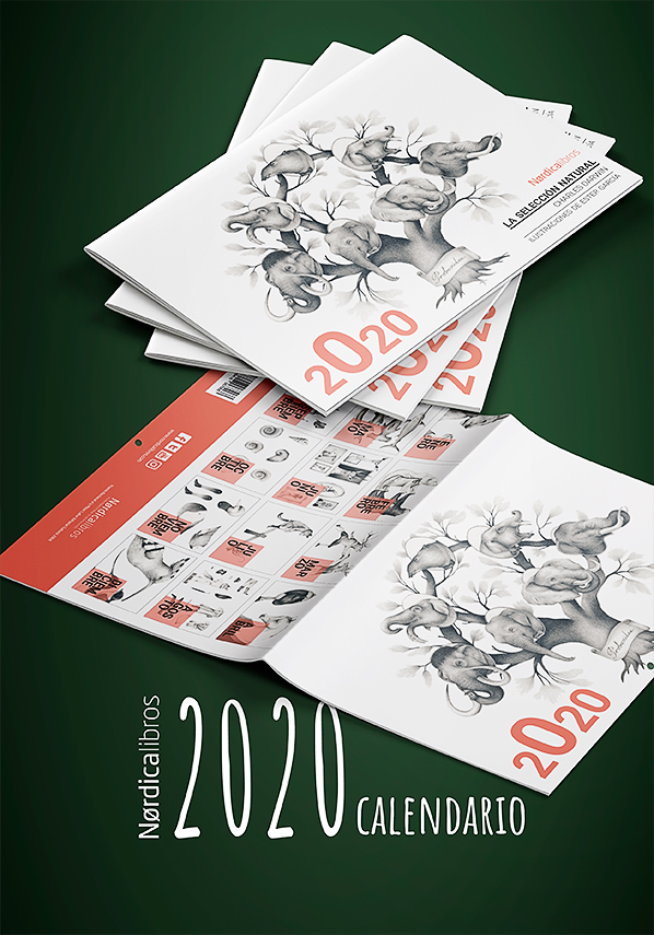 Calendario 2020 La selección natural - Imagen 2