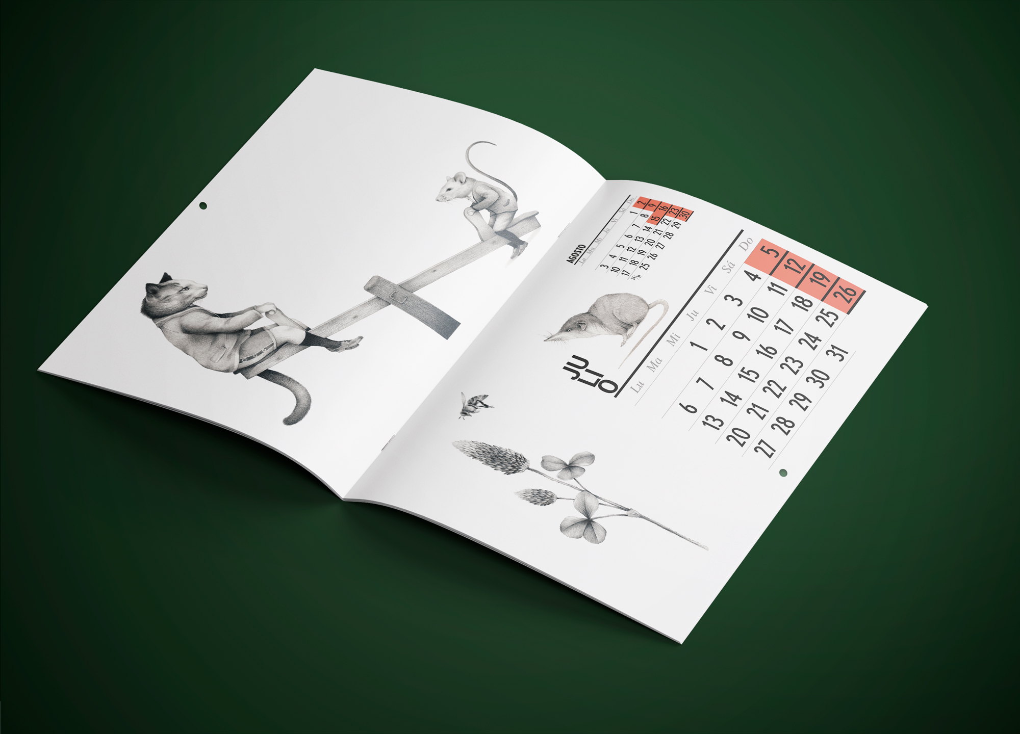 Calendario 2020 La selección natural - Imagen 6