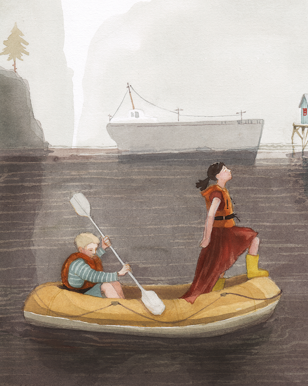 Estuche Corazones de gofre / Lena, Theo y el mar - Imagen 9