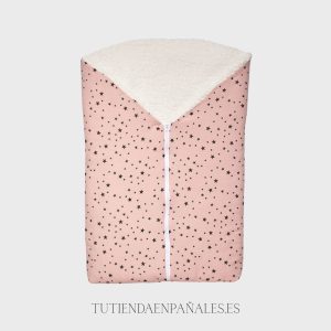 Saco capazo Juliana tela borrego ESTRELLAS