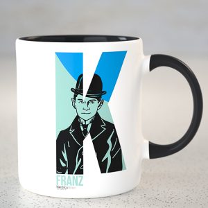 Taza Franz Kafka (serie Comotto)
