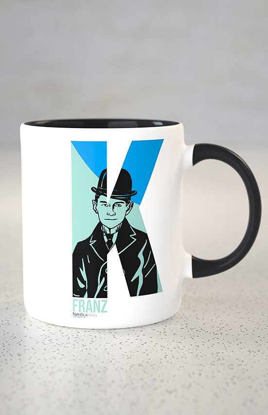 Taza Franz Kafka (serie Comotto)