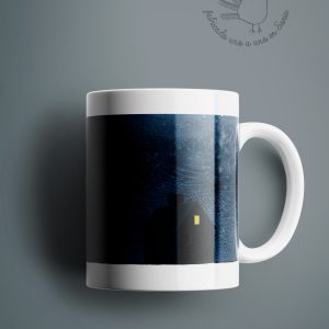 Taza El viento comenzó a mecer la hierba