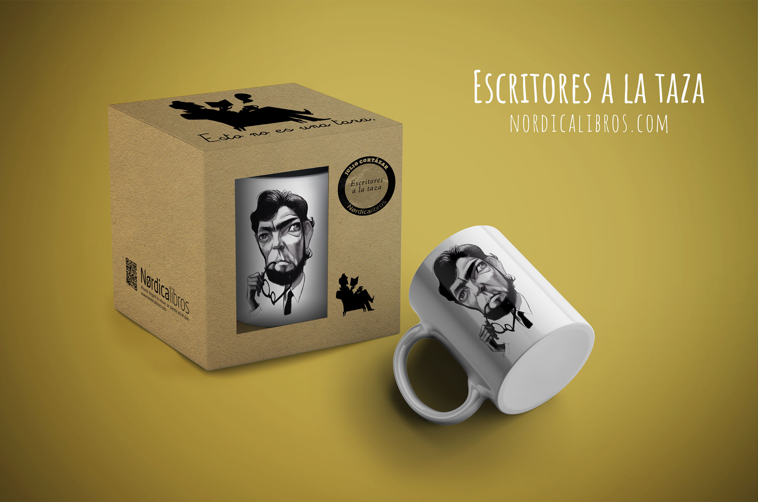 Taza Julio Cortázar - Imagen 3