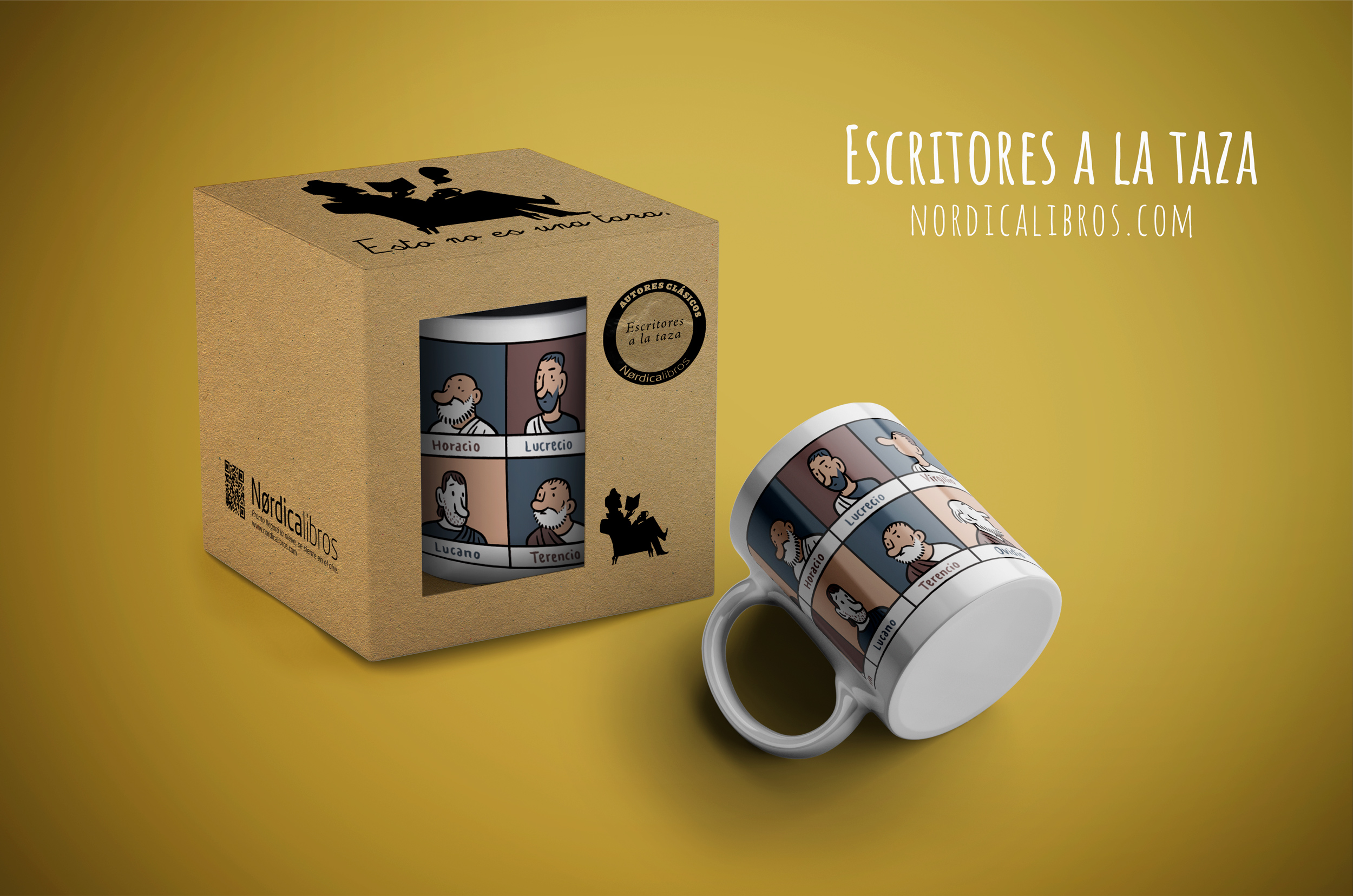 Taza autores clásicos - Imagen 3